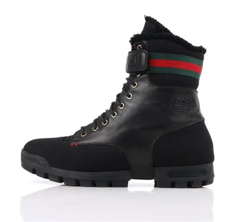 gucci boots mens sale|gucci combat boots men's.